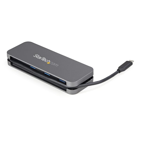 StarTech.com 4-porttinen USB-C-keskitin - 3x USB-A/1x USB-C - 5 Gbit/s USB 3.0 Typ-C -keskitin (3.2/3.1 Gen 1)