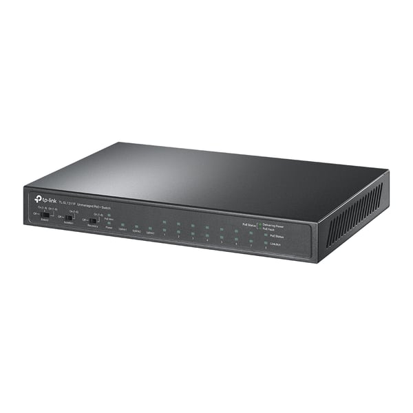 TP-Link TL-SL1311P netværksswitch Fast Ethernet (10/100) Strøm over Ethernet (PoE) Sort