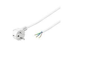 Microconnect PE14050SOW el-ledning Hvid 5 m Strømstik type F