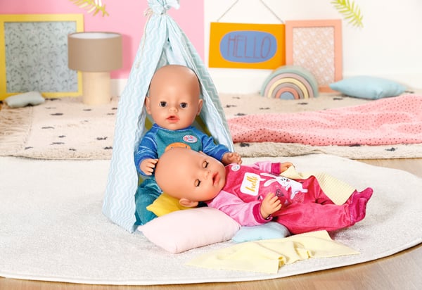 BABY born Romper Blue Dukkesparkedragt