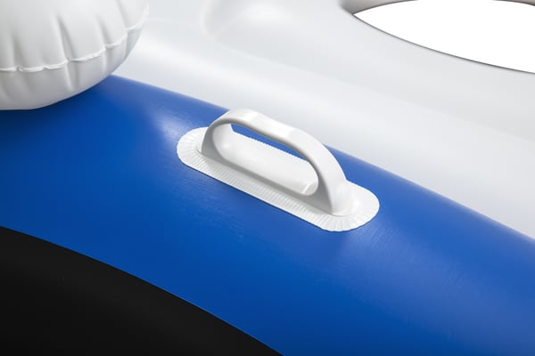 Bestway 43111 pool- och badmadrass Blå, Vit Mönstrad Vinyl Flytande ö