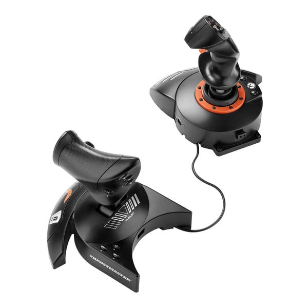Thrustmaster T.Flight HOTAS NEO-X Ace Combat 8 Wings of Theve Edition Svart, Orange USB Flykt Sim Analog / Digital PC, Xbox One, Xbox Series S, Xbox Series X