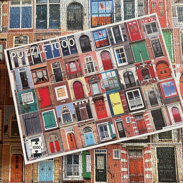 Tactic Dutch Windows and Doors 1000 pcs Pussel 1000 styck Konst