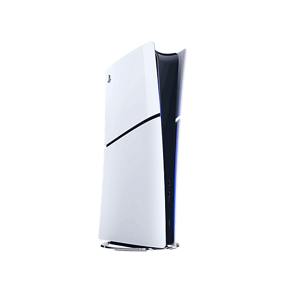 Sony Interactive Entertainment PlayStation 5 Slim Digital Edition 1 TB Wi-Fi Sort, Hvid