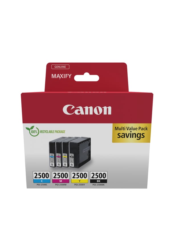 Canon 9290B006 mustekasetti 4 kpl Alkuperäinen Musta, Syaani, Magenta, Keltainen