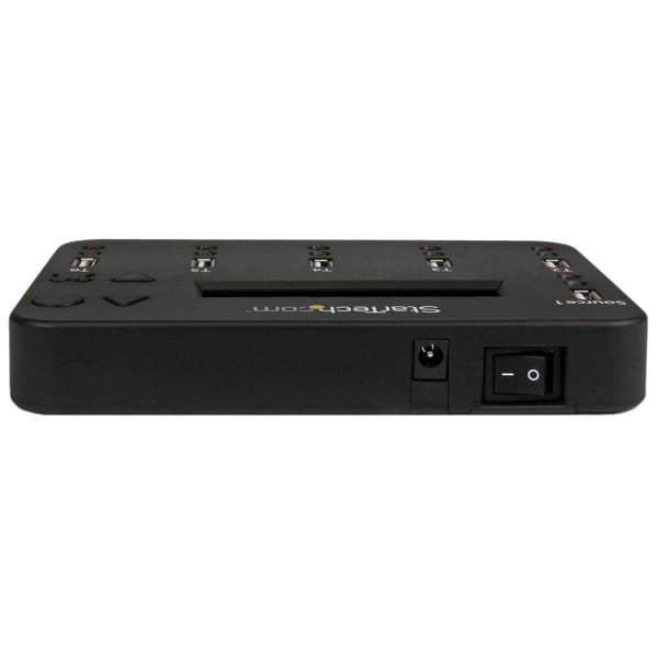 StarTech.com USBDUP15 levyjen monistuslaite USB-muistitikun monistaja Musta 5 kopiot