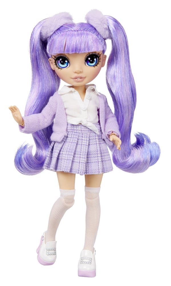 Rainbow High Junior High Fashion Doll - Violet Willow (Purple)