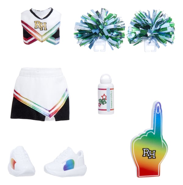 Rainbow High Fashion Pack Asst in PDQ Dukketøjsæt