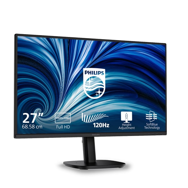 Philips 3000 series 27B2N3200A/61 computerskærm 68,6 cm (27") 1920 x 1080 pixel Fuld HD LCD Sort
