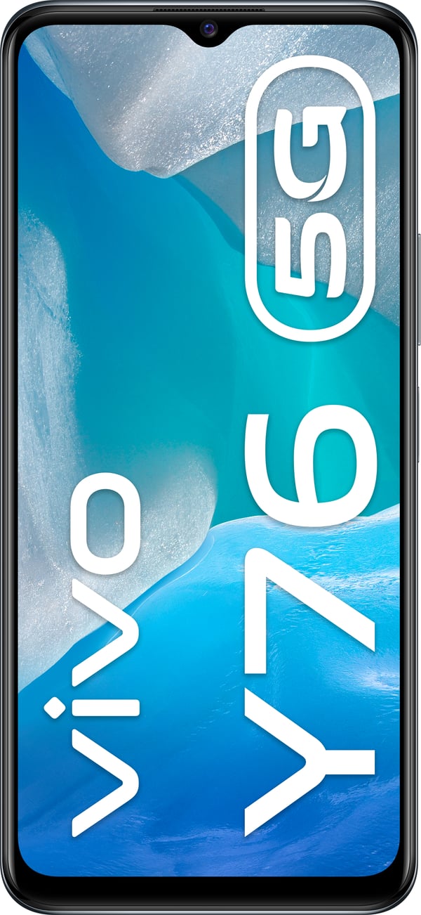 VIVO Y76 5G 16,7 cm (6.58") Kaksois-SIM Android 12 USB Type-C 8 GB 128 GB 4100 mAh Musta