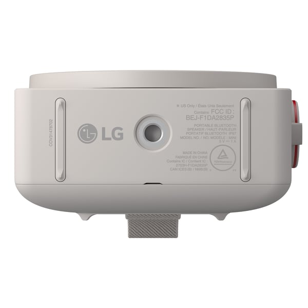 LG xboom Mini by will.i.am Bärbar monohögtalare Grå 5 W