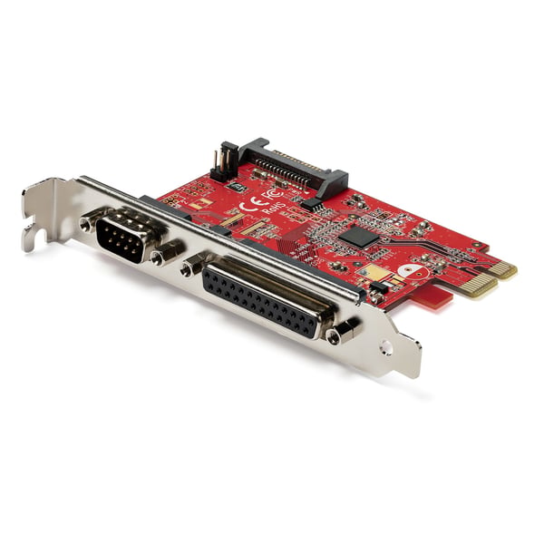 StarTech.com PCIe-kort med seriellt och parallellt gränssnitt - PCI-Express kombinationsadapterkort