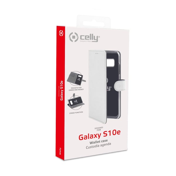 Celly Wally mobiltelefon etui 14,7 cm (5.8") Tegnebogsetui Hvid