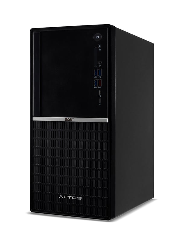 Acer P10 F9 ATSP10_F9 Intel® Core™ i7 i7-14700 32 GB DDR5-SDRAM 1 TB SSD NVIDIA GeForce RTX 5070 Windows 11 Pro Työpöytä Työasema Musta