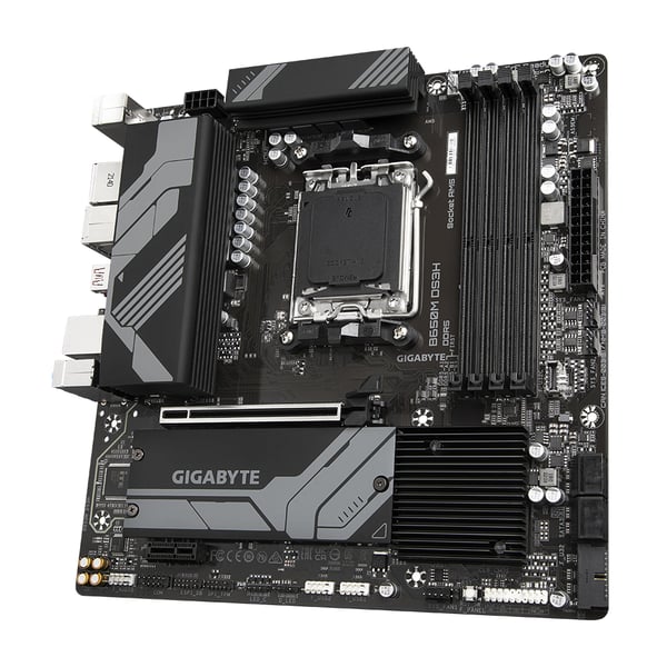 GIGABYTE B650M DS3H moderkort AMD B650 AM5-sockel micro ATX