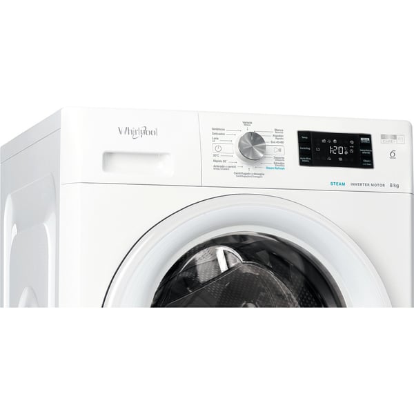 Whirlpool FFB 8258 WV SP vaskemaskine Front-læsning 8 kg 1200 rpm Hvid