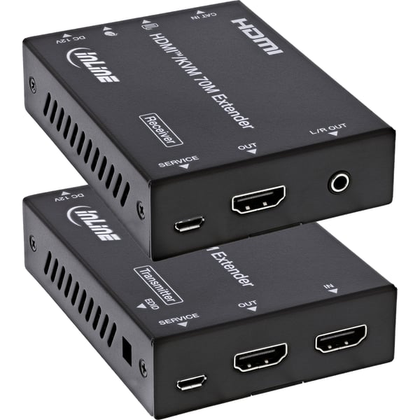 InLine 57885P KVM-förlängare Sändare och mottagare