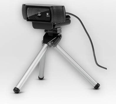 Logitech HD Pro C920 webcam 1920 x 1080 pixel USB 2.0 Sort