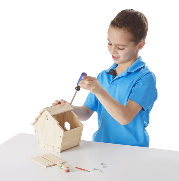 Melissa & Doug Build-Your-Own Wooden Birdhouse