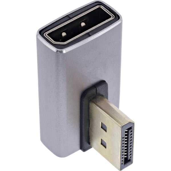 InLine 17291I kabel kønsskifter DisplayPort Grå, Sort