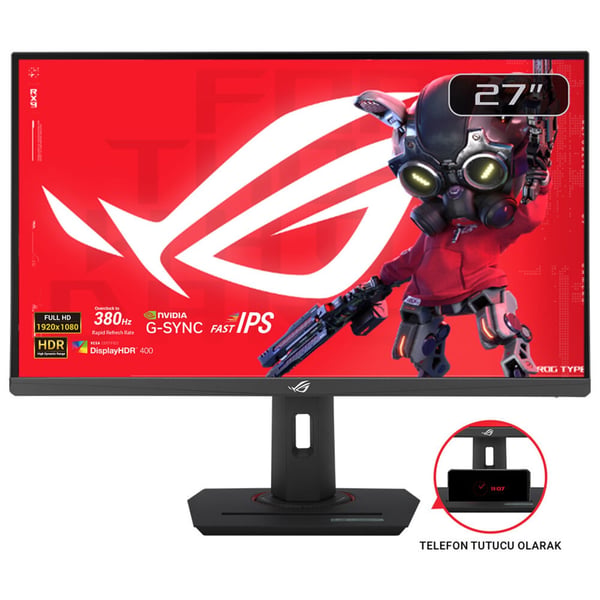 ASUS ROG Strix XG279CNS computerskærm 68,6 cm (27") 1920 x 1080 pixel Fuld HD LCD Sort ASUS ROG Strix XG279CNS computerskærm 68,6 cm (27") 1920 x 1080 pixel Fuld HD LCD Sort