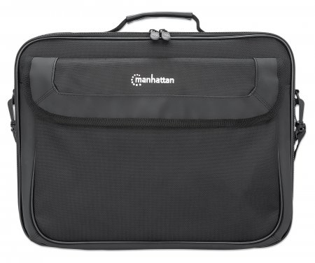 Manhattan 439947 taske og etui til laptop 39,6 cm (15.6") Brevtaske Sort