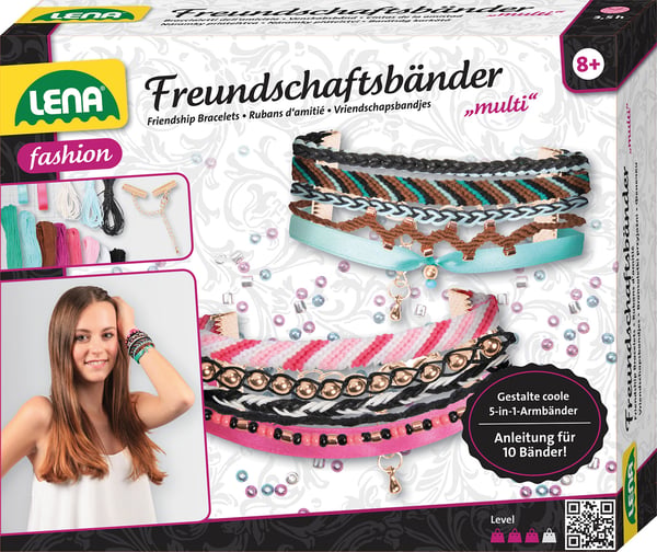 Lena Friendship bracelets Multi