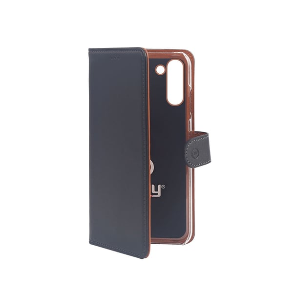 Celly Wally mobiltelefon etui 16 cm (6.3") Folie Sort, Brun