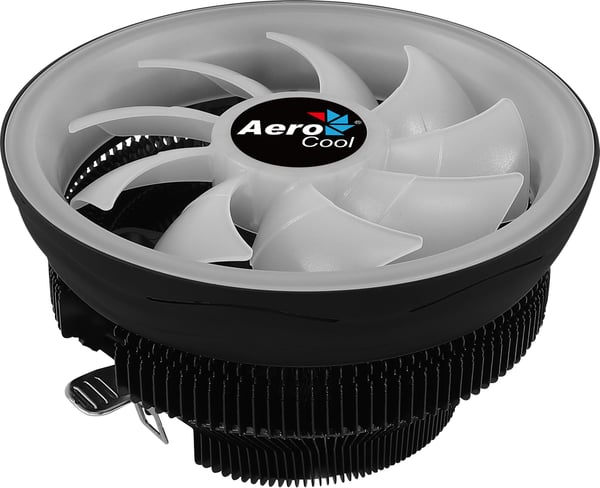 Aerocool Core Plus Suoritin Jäähdytin 13,6 cm Musta, Valkoinen