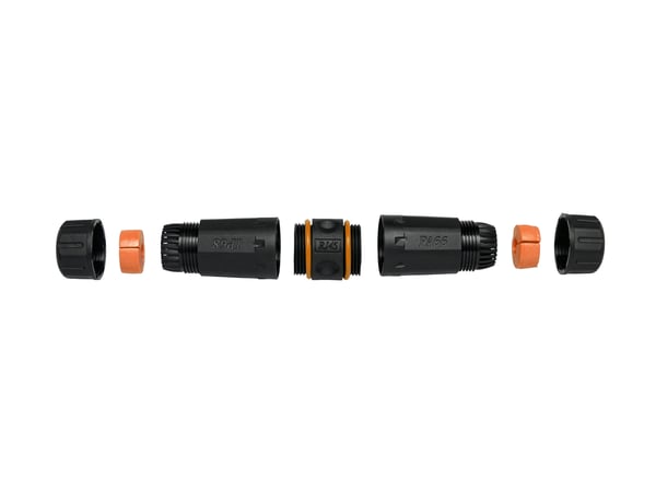 Equip 221162 kabel kønsskifter RJ-45 Sort, Orange