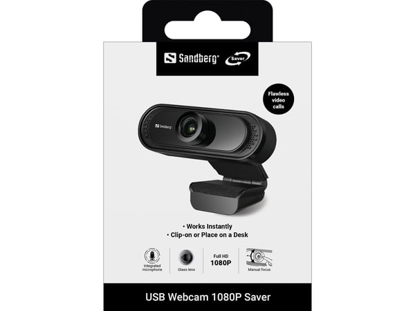 Sandberg USB Webcam 1080P Saver