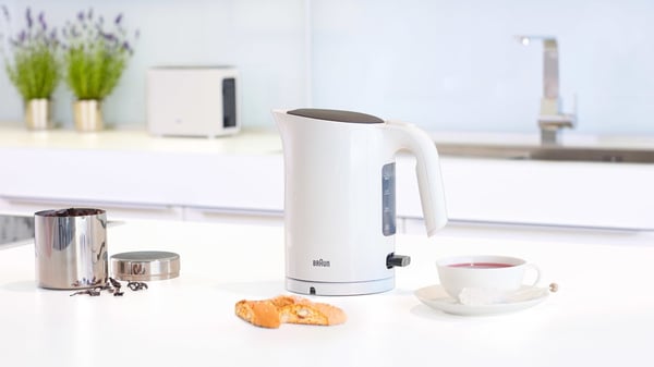 Braun 0X21010012 elkedel 1 L 2200 W Hvid