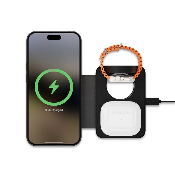 Mous TOP-A0788-BLKALU-000-W1 mobiililaitteen laturi Kuulokkeet, Älypuhelin, Älykello Musta USB Langaton lataaminen Pikalataus Sisätila Mous TOP-A0788-BLKALU-000-W1 mobiililaitteen laturi Kuulokkeet, Älypuhelin, Älykello Musta USB Langaton lataaminen Pikalataus Sisätila