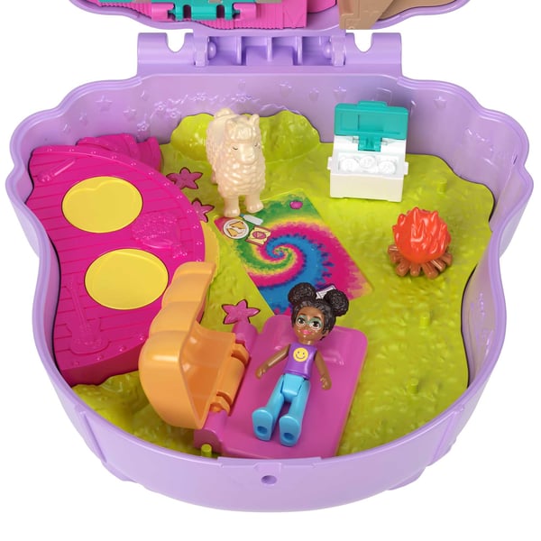 Polly Pocket CAMP ADVENTURE-lamalekväska