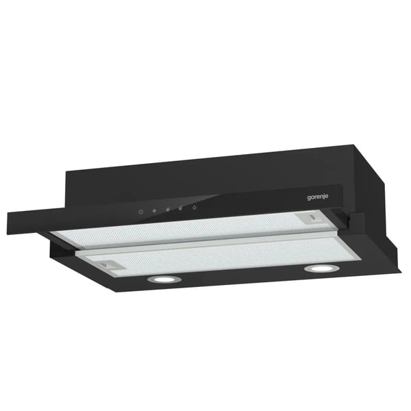 Gorenje TH64E4BG Halvinbyggd (utdragbar) Svart 450 m³/h
