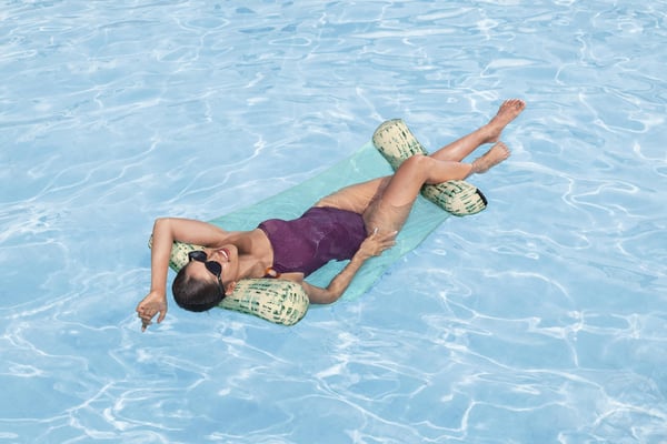 Bestway 43909 pool- och badmadrass Multifärg Mönstrad PVC Flytande hängmatta