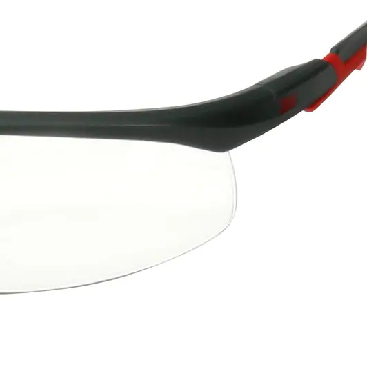 3M S2001SGAF-RED skyddsglasögon Plast Grå, Röd