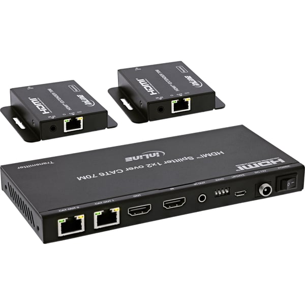 InLine 57886A AV-signaalin jatkaja AV-lähetin ja -vastaanotin