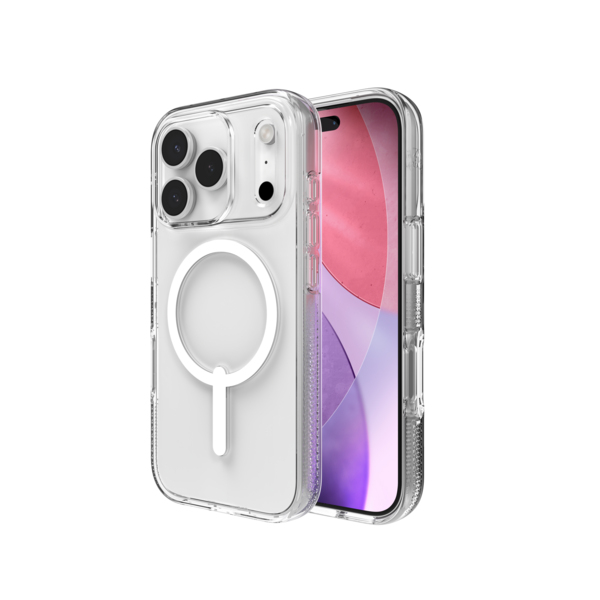 ZAGG Crystal Palace Snap - iPhone 17 Pro MagSafe-yhteensopiva suojakuori (läpinäkyvä)