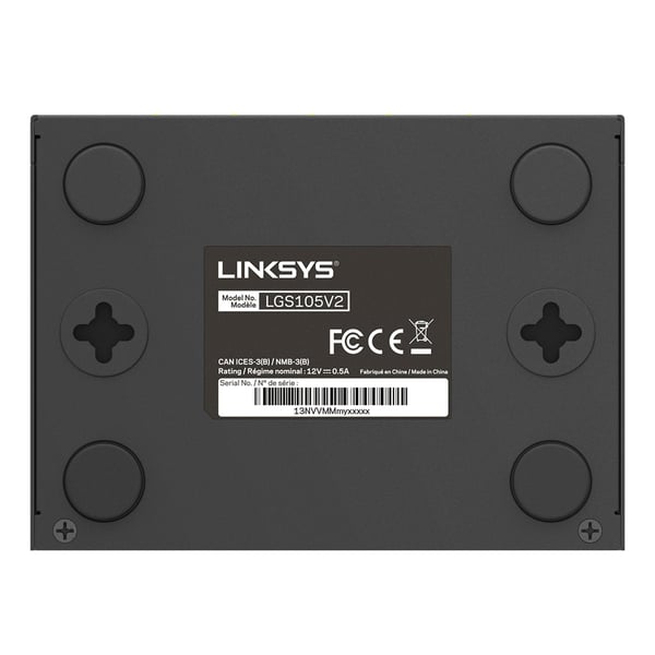 Linksys 5-portars Business Desktop Gigabit-switch (LGS105)
