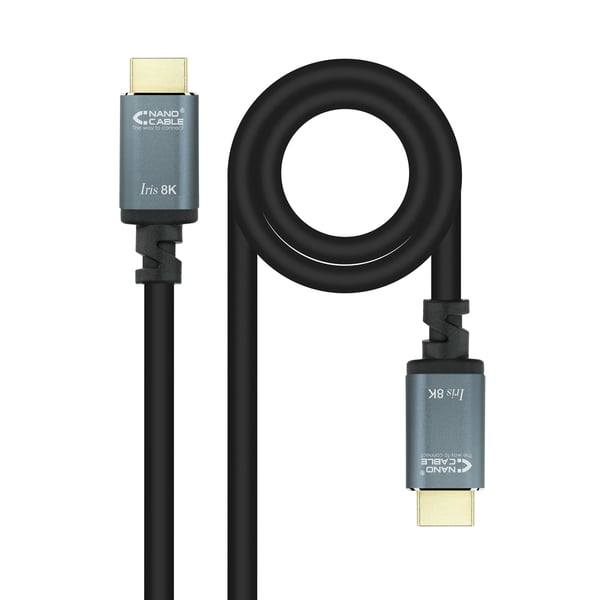 Nanocable 10.15.8000 HDMI-kabel 0,5 m HDMI Typ A (standard) Svart Nanocable 10.15.8000 HDMI-kabel 0,5 m HDMI Typ A (standard) Svart