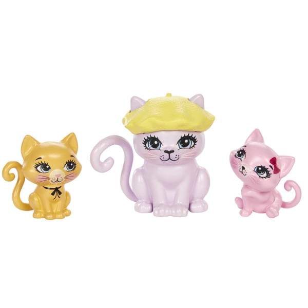 Enchantimals City Tails CARMEL CAT FAMILY Dolls