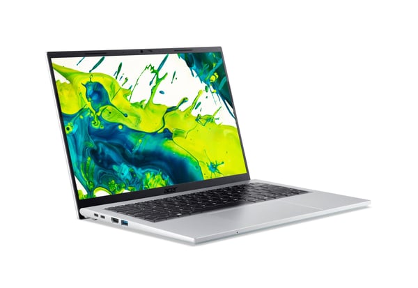 Acer Aspire Go 14 AG14-72P-77VQ Intel Core 7 150U Laptop 35,6 cm (14") WUXGA 16 GB DDR4-SDRAM 512 GB SSD Wi-Fi 6 (802.11ax) FreeDOS Sølv