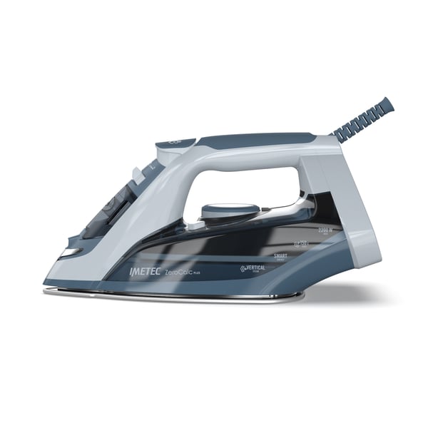 Imetec Zerocalc Plus Torr & Ångstrykjärn CeramicGlide stryksula 2200 W Blå