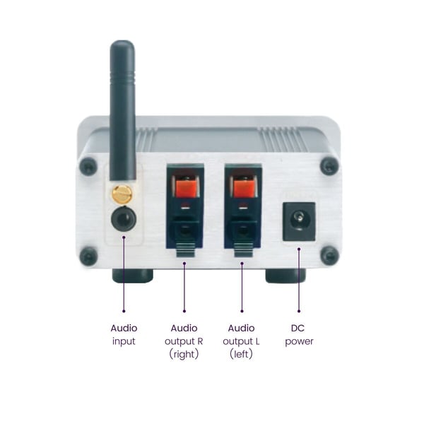Marmitek 25008232 bluetooth modtager 30 m Sølv