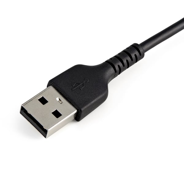 StarTech.com RUSBLTMM30CMB kabel til mobiltelefon Sort 0,3 m USB A Lightning