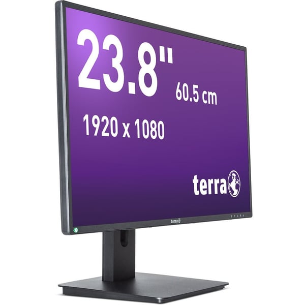TERRA 3030250 platta pc-skärmar 60,5 cm (23.8") 1920 x 1080 pixlar Full HD LED Svart