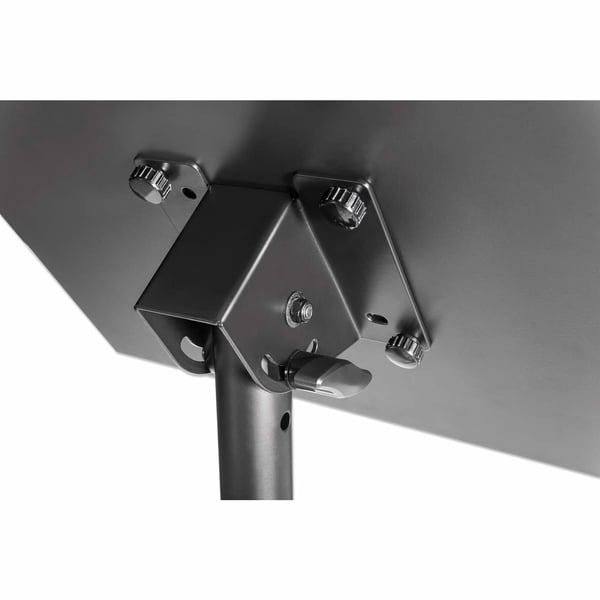 Manhattan 461788 skærmbeslag og -stativer 81,3 cm (32") Gulv Sort