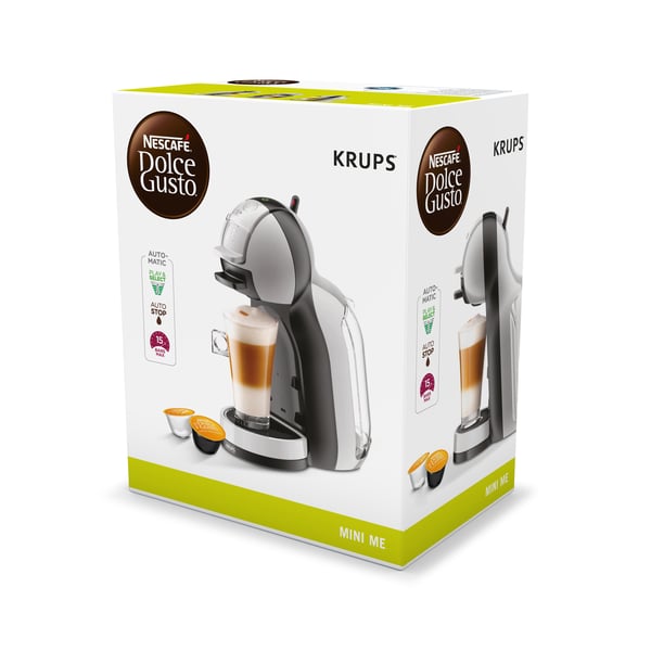 Krups Mini Me KP123B kahvinkeitin Puoliautomaattinen Espressokone 0,8 L