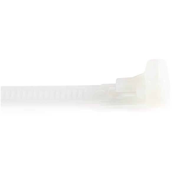 StarTech.com CBMZTRB6 nippuside Avattava johdinside Nailon, Muovi Valkoinen 100 kpl